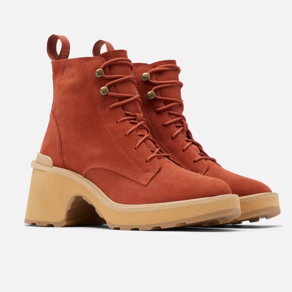 Sorel Hi-Line Lace Heel Waterproof Boot - Picture 4 of 5